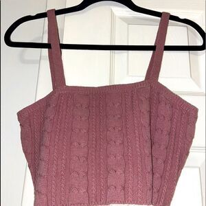 Wild fable knit crop top